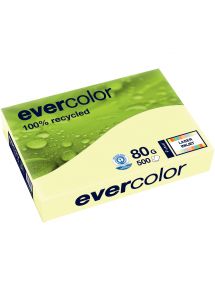 Papier Evercolor A4 80g, canari, ramette de 500 feuilles