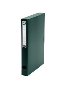 Boîte de classement en polypropylène 25x33cm, dos 4cm, vert