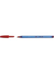 Stylo bille pointe moyenne Cristal soft, rouge