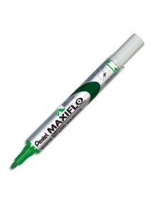 Marqueurs Maxiflo pour tableau blanc pointe conique moyenne vert