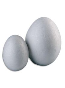 Oeufs en styropor à décorer 6cm, sachet de 25