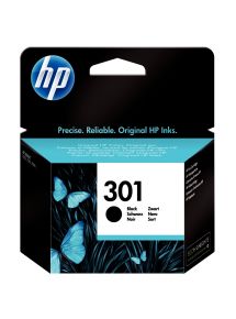 HP 301 cartouche d'encre noire authentique (CH561EE)