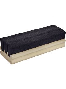 Brosse effaceur à lamelle de feutre pour tableaux noirs