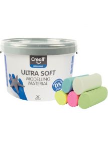 Seau 1.1 kg pate modeler soft pastel
