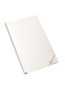 Rouleau couvre-livres adhésif incolore prise différée 1x10 m
