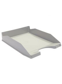 Corbeill à courrier grise