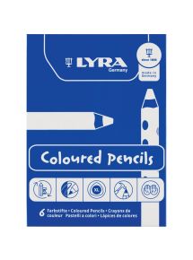 Etui de 6 crayons Jumbo 4 Color arc en ciel