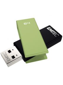 Clé USB 2.0 Emtec Brick C350 64 Go verte