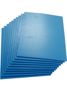 Lot de 10 plaques polymer 20 x 15 cm
