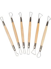 Lot de 6 mirettes à fil rond assorties