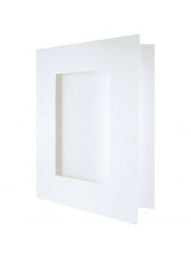 Lot de 10 cartes photo rectangle en carton
