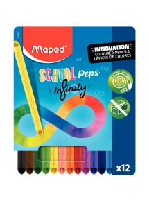 Crayon de couleur Color'Peps Innovation, étui de 12