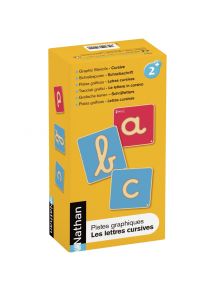 Pistes graphiques, lettres cursives