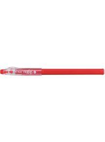 Stylo Frixion Ball Stick non rechargeable, écriture 0,35mm, rouge