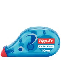 Roller de correction jetable Pocket Mouse Tipp-Ex, 4,2mmx10m