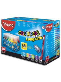 Feutre de coloriage Color'Peps pointe moyenne, schoolpack de 144