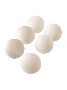 Lot de 6 balles de ping pong
