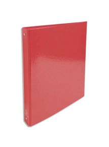 Classeur 21x29,7cm carton, 4 anneaux ø30mm, dos de 4cm, rouge (0893403)