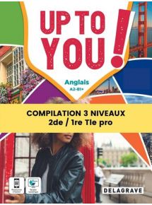 Up To You! Anglais 2de, 1re, Tle Bac Pro (2022) - Élève 5 ans – Manuel numérique seul