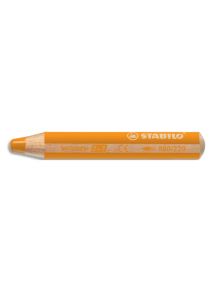 Crayon de couleur multi-talents Woody 3in1 Orange