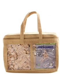 Sac en toile de jute 400 planchettes JOUECABOIS