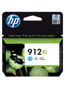 HP 912XL cartouche d'encre cyan grande capacité authentique (3YL81AE)