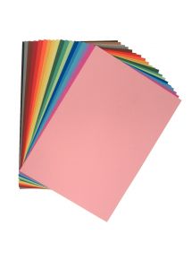 Paquet de 10 feuilles à dessin 50x65cm 160g parme