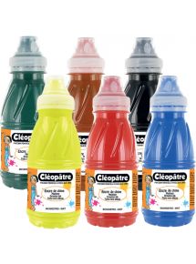 Encre à dessiner, 6 flacons de 250ml assortis