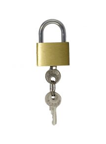 Cadenas en laiton 30mm avec 2 clés