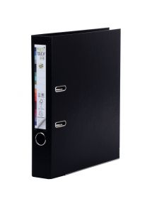 Classeur à levier PREM'TOUCH format A4+, dos 5 cm, noir