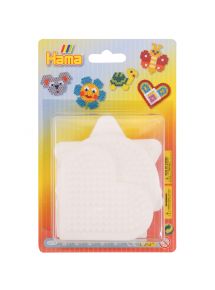 Blister de 5 plaques préformées de base pour perles Hama taille midi
