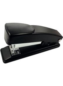 Agrafeuse de bureau pour agrafe 24/6 et 26/6mm, capacité 20 feuilles, corps ABS noir