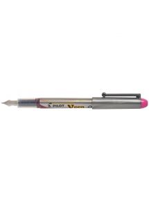 Stylo plume jetable V-Pen rose