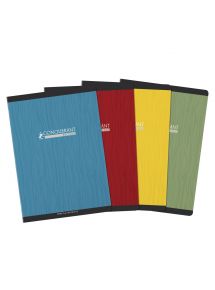 Cahier piqûre 96 pages Conquérant RECYCLE, A4, seyès, papier 70g