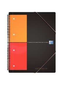 Reliure intégrale MEETINGBOOK format A4+ petits carreaux, 160 pages perforées