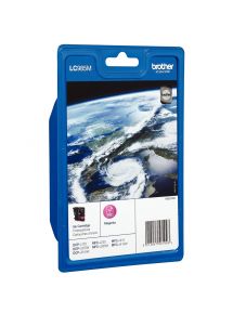 Brother TERRE cartouche jet d'encre magenta authentique (LC985M)