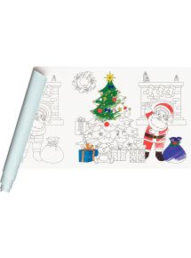 Rouleau fresque à peindre Noël