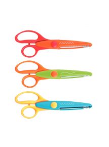 Sachet de 3 ciseaux à cranter 16cm