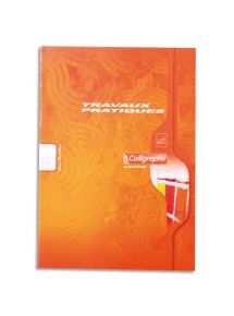 Cahier TP 21x29,7cm, 64p (32 Seyès + 32 dessin)