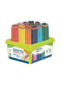 Schoolpack de 144 crayons de couleur Stinovo Maxi