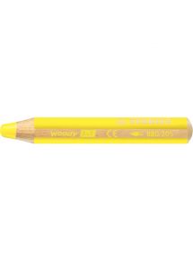 Crayon de couleur multi-talents Woody 3in1 Jaune permanent primaire