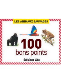 Boîte de 100 images les animaux sauvages