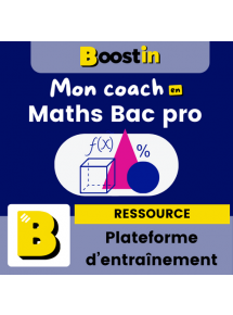 Mon coach en Maths Bac pro - Offre Établissement de 151 à 300 élèves