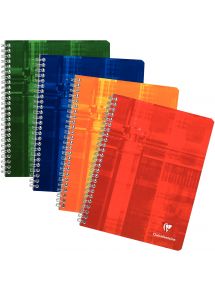 Cahier Color Life 17x22cm, 100p, petits carreaux, spirale 90g