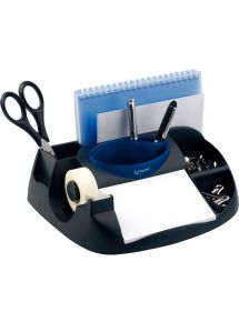 Organiseur de bureau noir