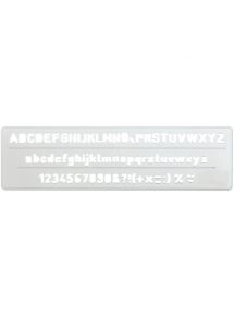 Trace-lettres à bille hauteur 5mm