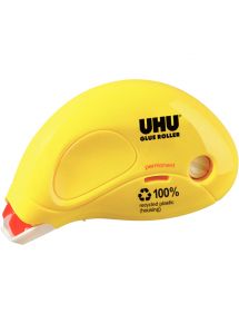 Dévidoir jetable de colle UHU permanente 6,5mmx9,5m