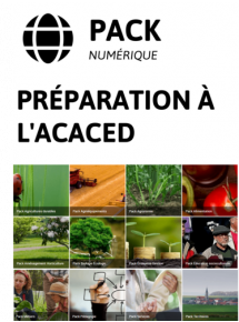 Pack Préparation à l'ACACED - Tarif licence individuelle