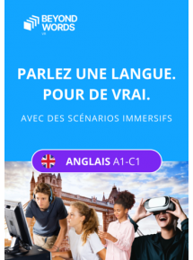 Beyond Words Anglais A1-C1, activités immersives - Forfait établissement - jusqu'à 300 licences