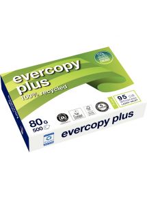 Ramette de 500 feuilles format A4 80g EVERCOPY PLUS